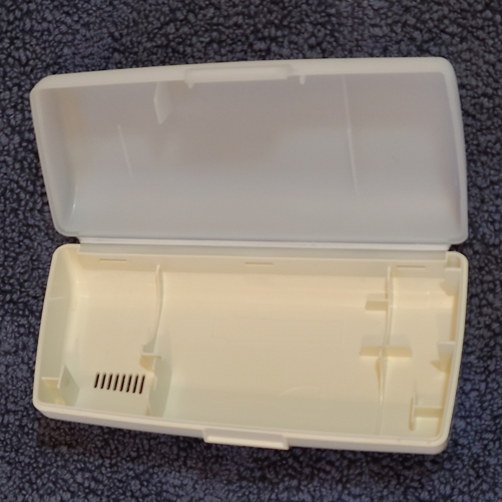 Philips Sonicare Elite Electric Toothbrush White Plastic Storage Travel Case